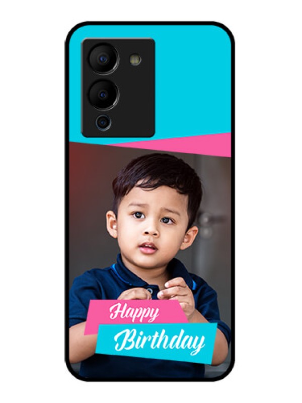 Custom Infinix Note 12 Turbo Custom Glass Phone Case - Image Holder With 2 Color Design