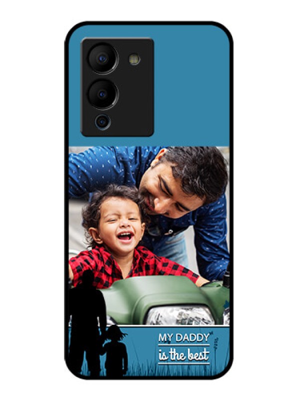 Custom Infinix Note 12 Turbo Custom Glass Phone Case - Best Dad Design