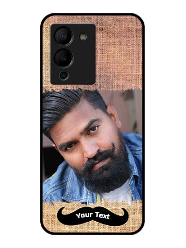 Custom Infinix Note 12 Turbo Custom Glass Phone Case - With Texture Design