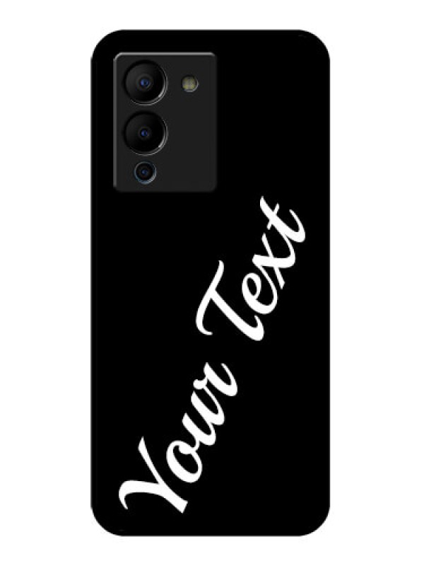 Custom Infinix Note 12 Turbo Custom Glass Phone Case - With Your Name Design