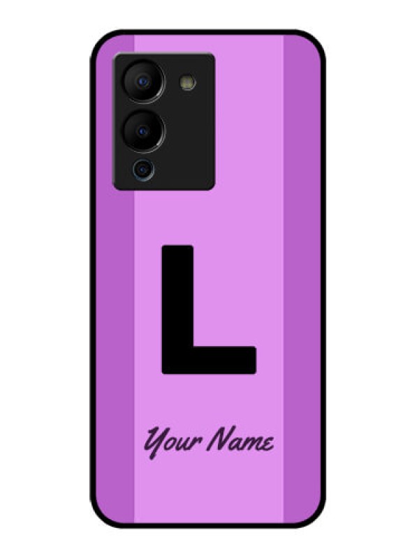 Custom Infinix Note 12 Turbo Custom Glass Phone Case - Tricolor Custom Text Design