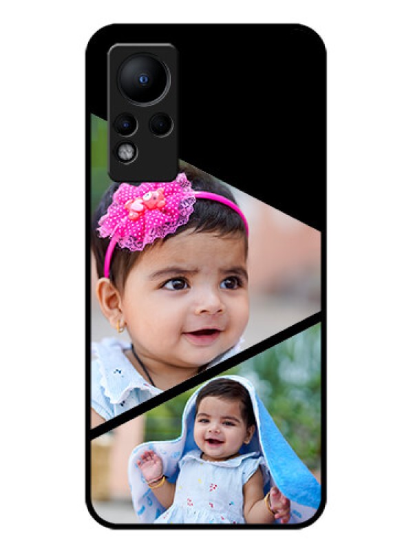 Custom Infinix Note 12 Custom Glass Phone Case - Semi Cut Design