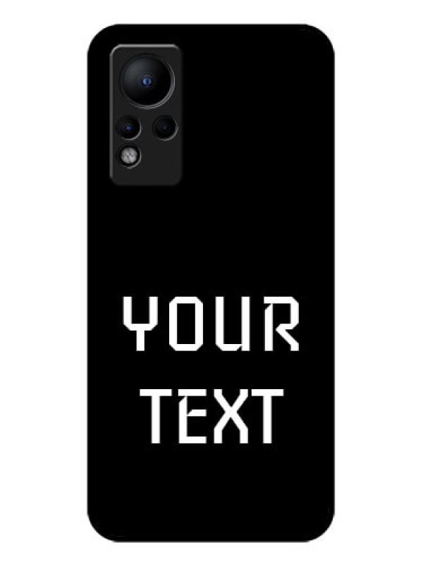 Custom Infinix Note 12 Your Name on Glass Phone Case