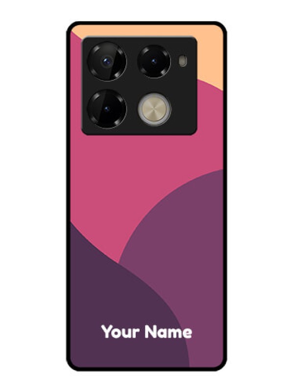 Custom Infinix Note 40 Pro 5G Custom Glass Phone Case - Mixed Multi - Colour Abstract Art Design