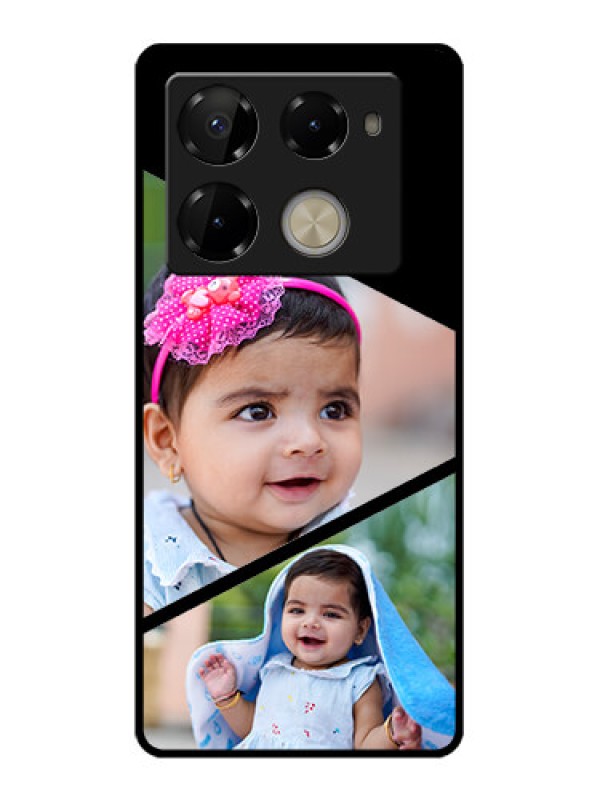 Custom Infinix Note 40 Pro Plus 5G Custom Glass Phone Case - Semi Cut Design