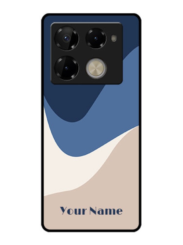 Custom Infinix Note 40 Pro Plus 5G Custom Glass Phone Case - Abstract Drip Art Design