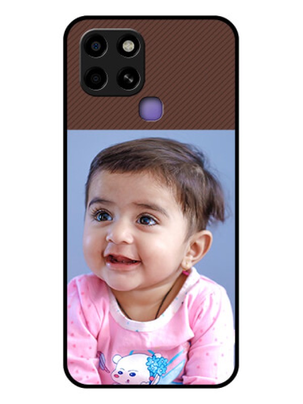 Custom Infinix Smart 6 Custom Glass Mobile Case - Elegant Case Design