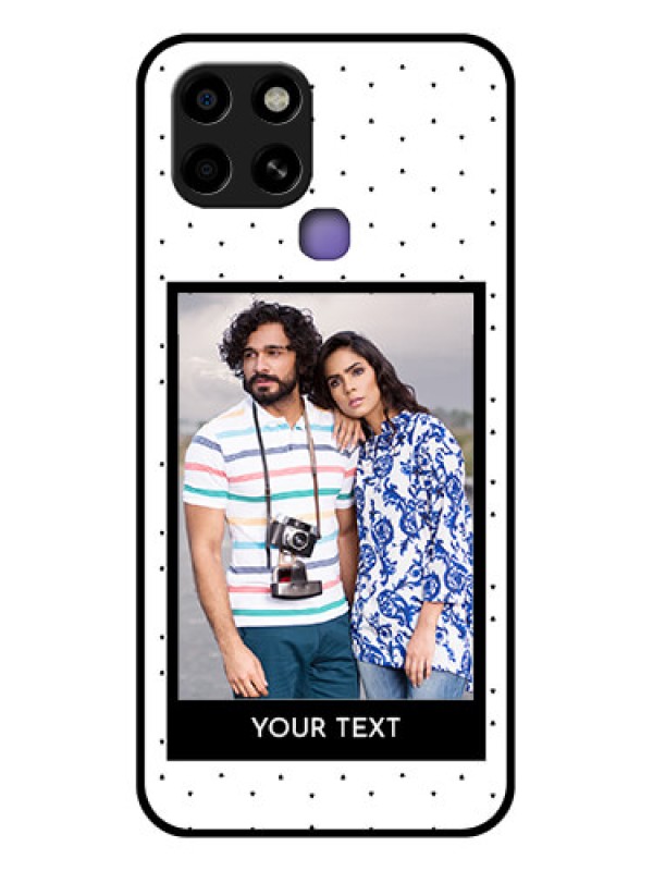 Custom Infinix Smart 6 Photo Printing on Glass Case - Premium Design
