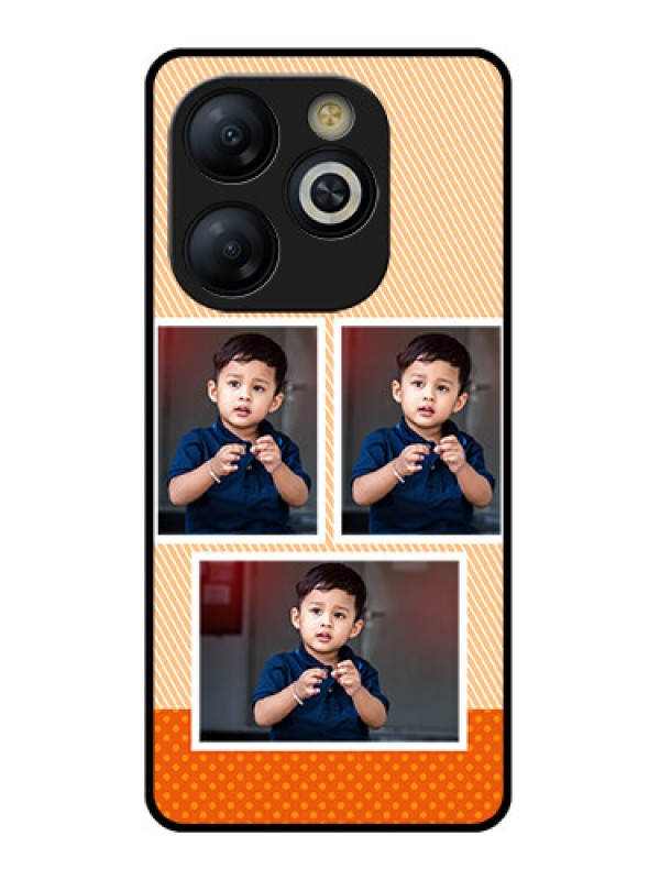 Custom Smart 8 HD Custom Glass Phone Case - Bulk Photos Upload Design