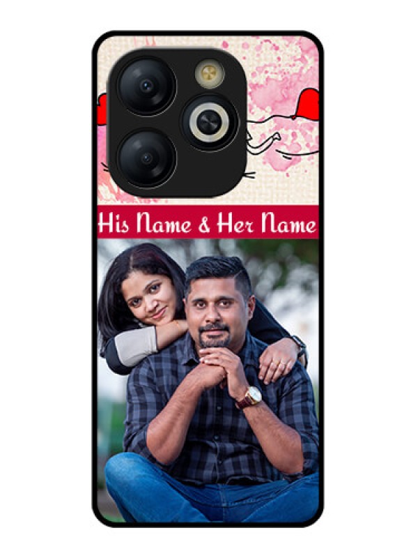 Custom Smart 8 HD Custom Glass Phone Case - You And Me Case Design