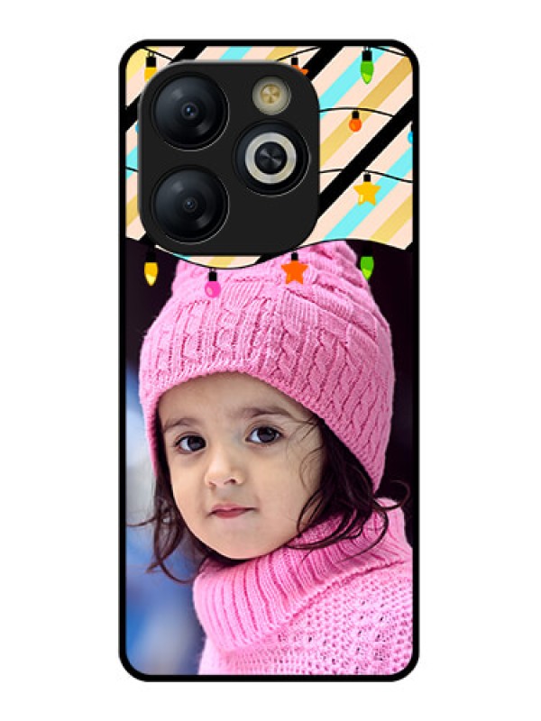 Custom Smart 8 HD Custom Glass Phone Case - Lights Hanging Design
