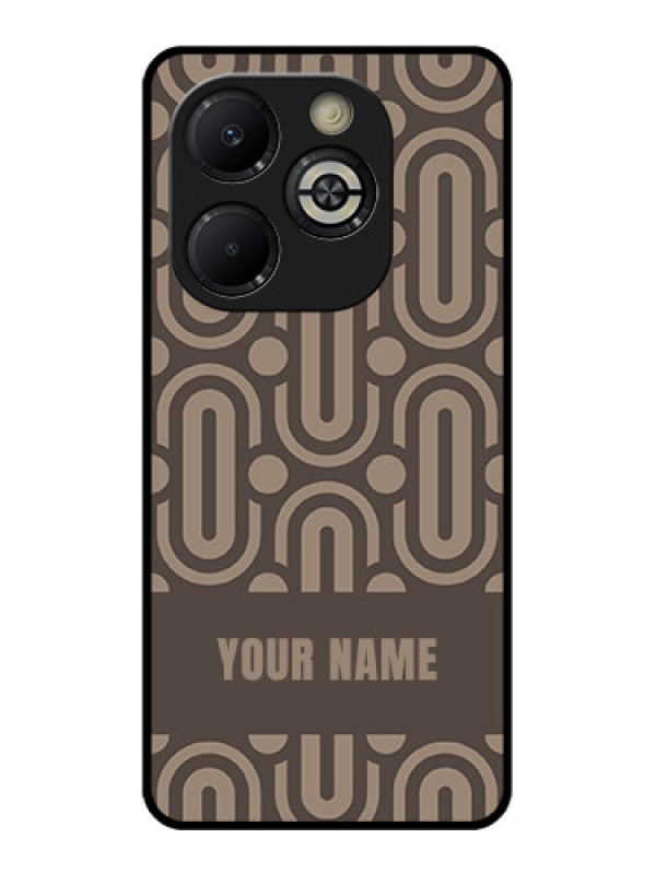 Custom Smart 8 Plus Custom Glass Phone Case - Captivating Zero Pattern Design