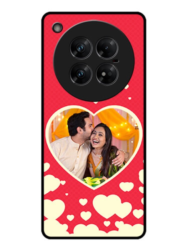 Custom Infinix Zero 40 5G Custom Glass Phone CaseLove Symbols Phone Cover Design