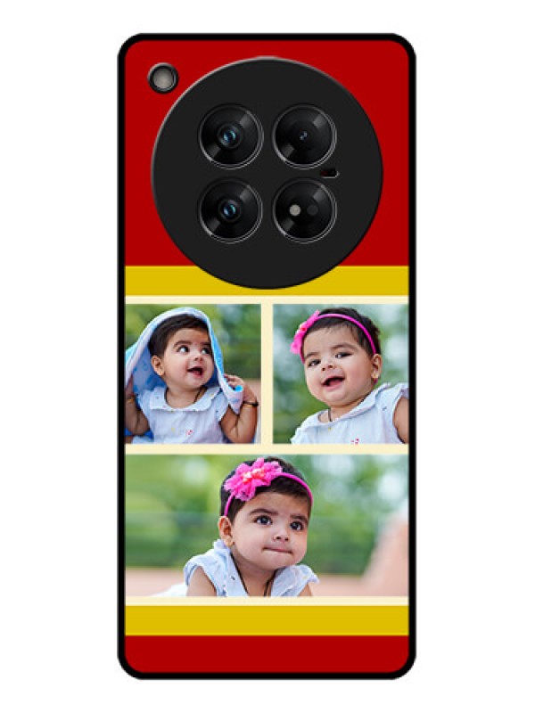 Custom Infinix Zero 40 5G Custom Glass Phone CaseMultiple Pic Upload Design