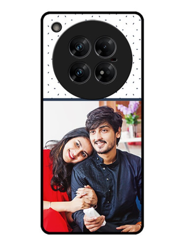 Custom Infinix Zero 40 5G Custom Glass Phone CasePremium Dot Design