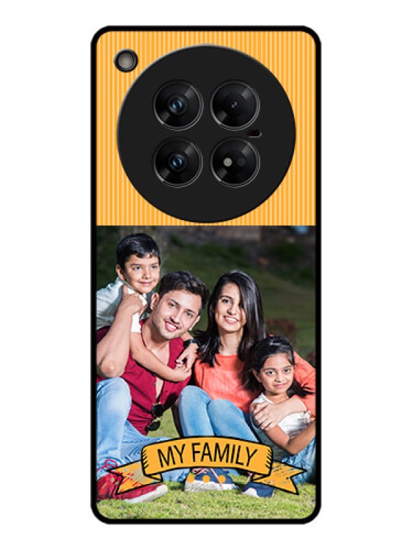 Custom Infinix Zero 40 5G Custom Glass Phone CaseMy Family Design