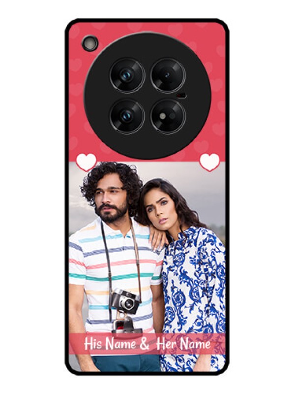 Custom Infinix Zero 40 5G Custom Glass Phone CaseSimple Love Design