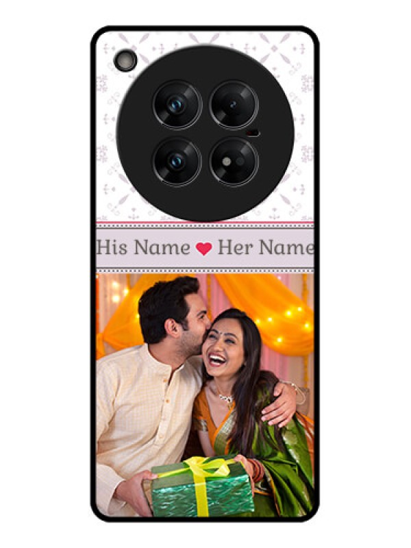 Custom Infinix Zero 40 5G Custom Glass Phone CaseWith Photo And Ethnic Design
