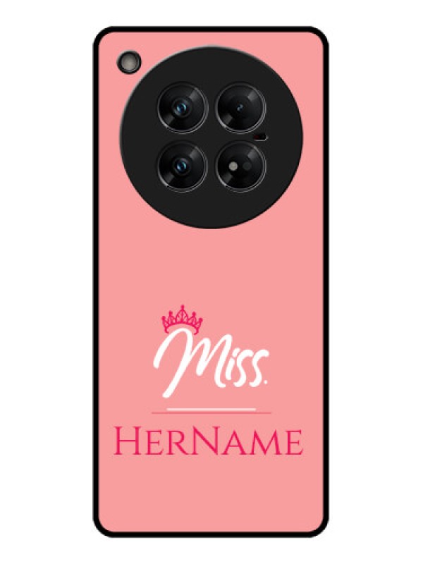 Custom Infinix Zero 40 5G Custom Glass Phone CaseMrs With Name Design