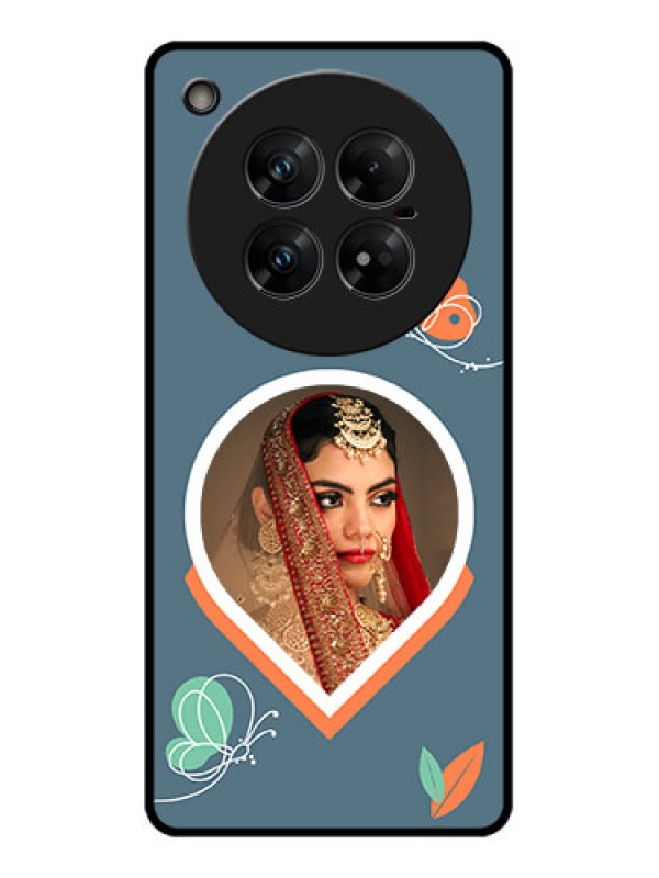 Custom Infinix Zero 40 5G Custom Glass Phone CaseDroplet Butterflies Design
