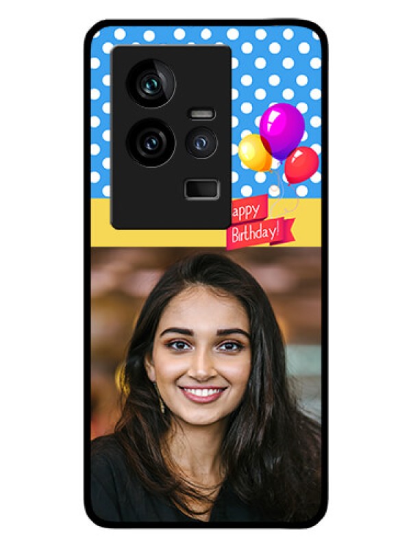 Custom iQOO 11 5G Custom Glass Mobile Case - Happy Birthday Design