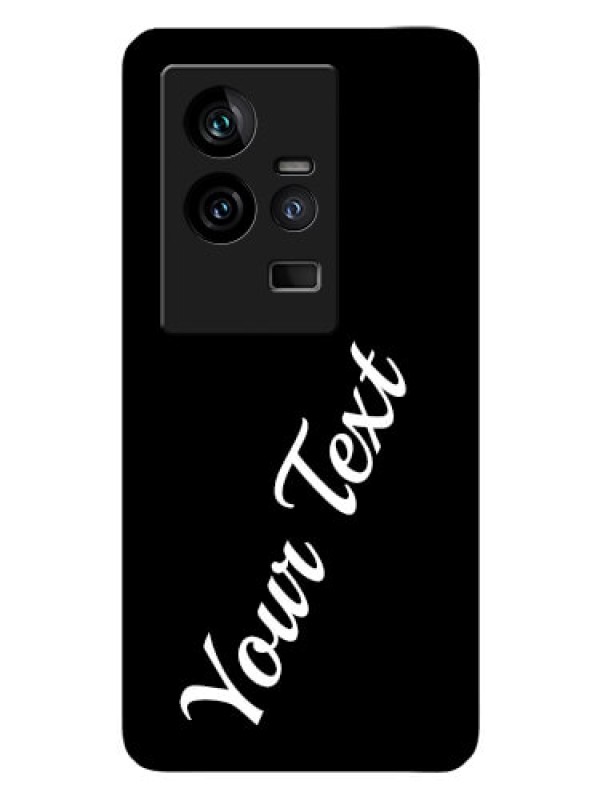 Custom iQOO 11 5G Custom Glass Mobile Cover with Your Name