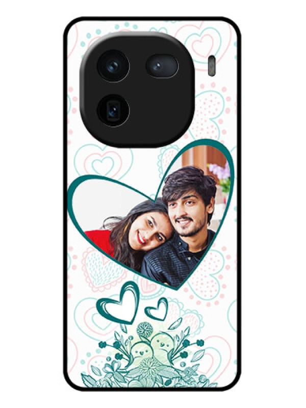 Custom iQOO 12 5G Custom Glass Phone Case - Premium Couple Design