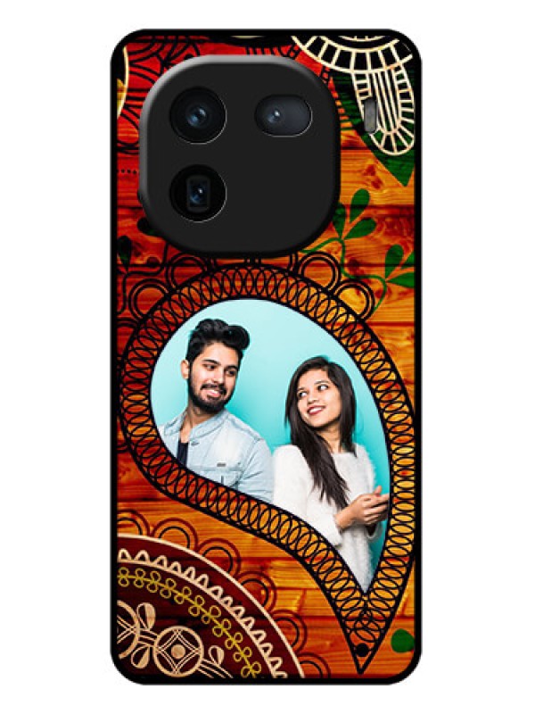 Custom iQOO 12 5G Custom Glass Phone Case - Abstract Colorful Design