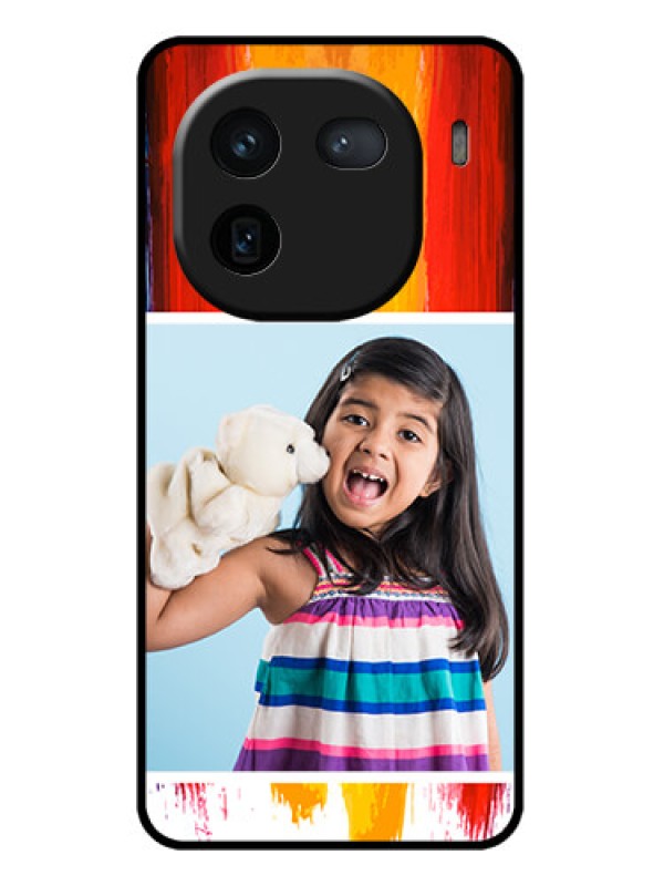 Custom iQOO 12 5G Custom Glass Phone Case - Multi Color Design