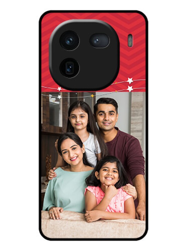 Custom iQOO 12 5G Custom Glass Phone Case - Happy Family Design