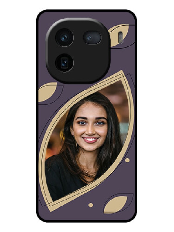 Custom iQOO 12 5G Custom Glass Phone Case - Falling Leaf Design