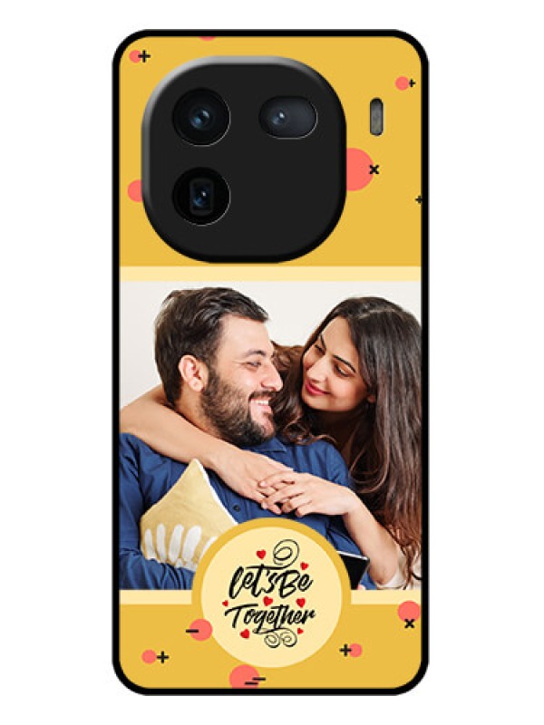 Custom iQOO 12 5G Custom Glass Phone Case - Lets Be Together Design