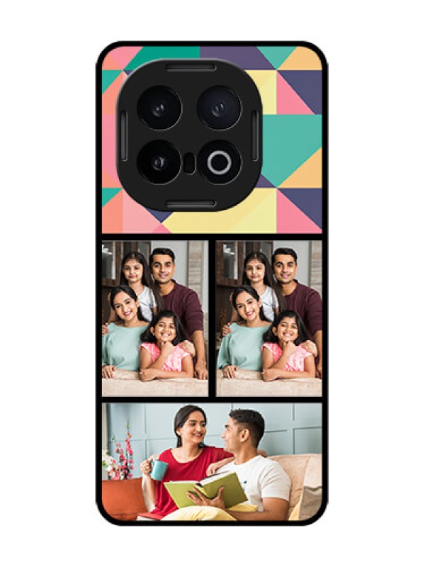 Custom iQOO 13 5G Custom Glass Phone CaseBulk Pic Upload Design