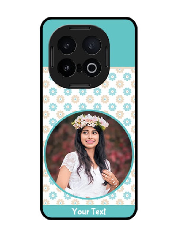 Custom iQOO 13 5G Custom Glass Phone CaseBeautiful Flowers Design