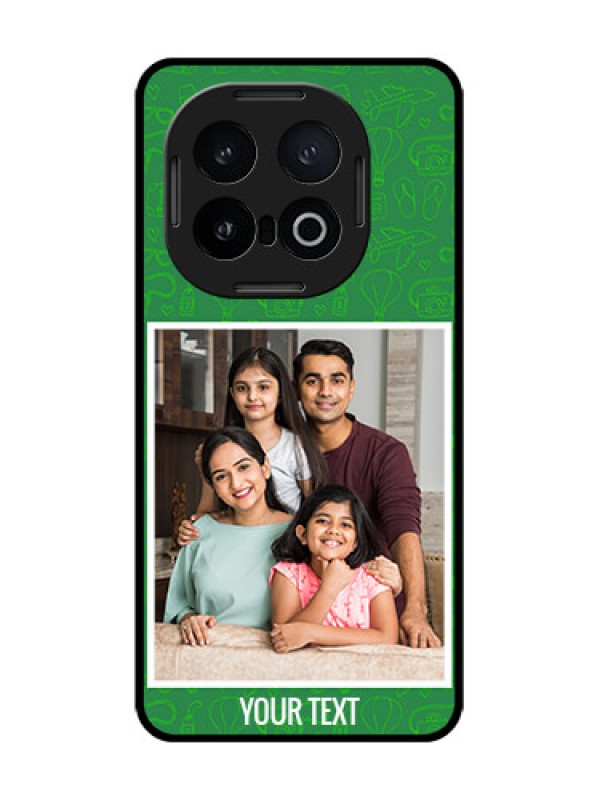 Custom iQOO 13 5G Custom Glass Phone CasePicture Upload Design