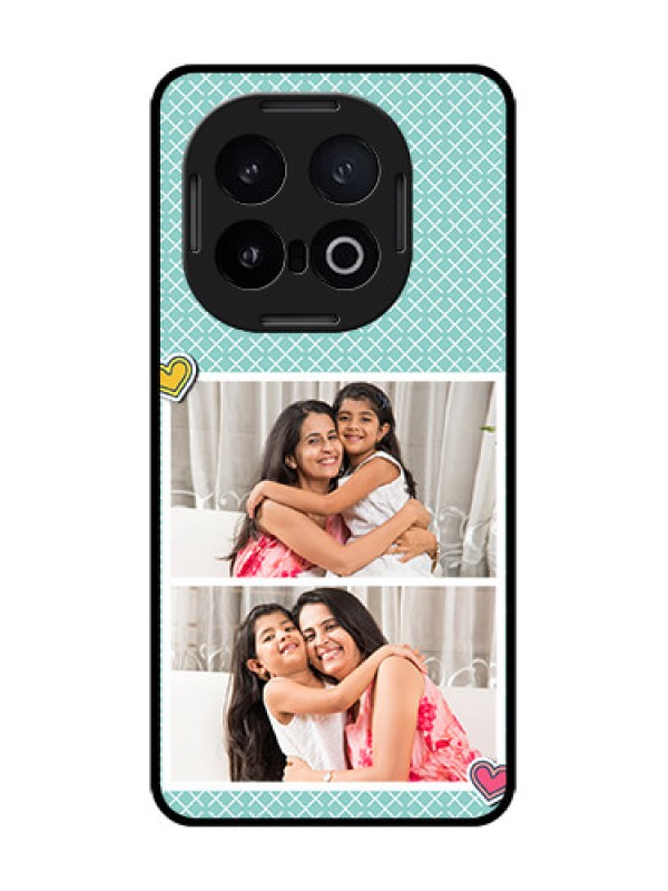 Custom iQOO 13 5G Custom Glass Phone Case2 Image Holder With Pattern Design