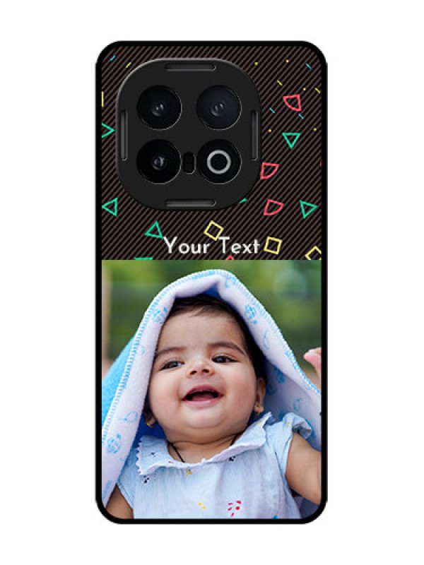 Custom iQOO 13 5G Custom Glass Phone CaseWith Confetti Birthday Design