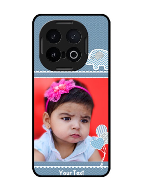 Custom iQOO 13 5G Custom Glass Phone CaseWith Kids Pattern Design