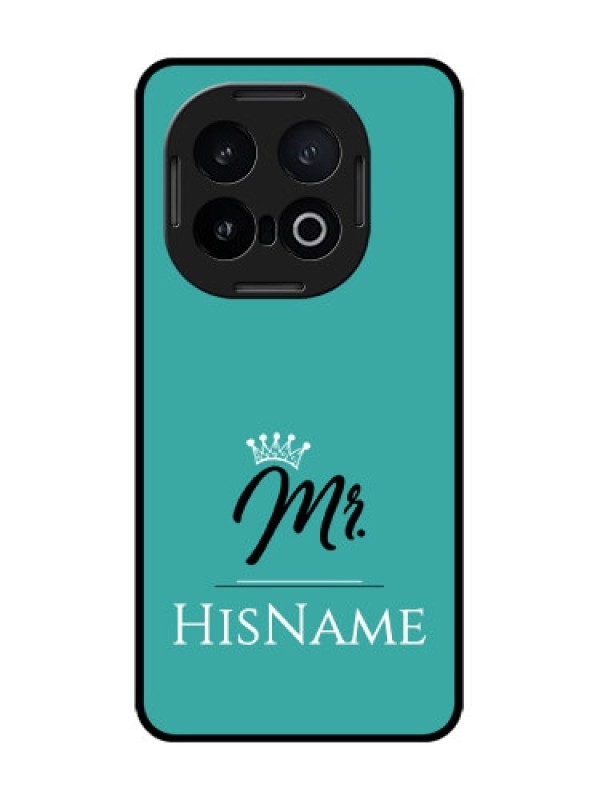 Custom iQOO 13 5G Custom Glass Phone CaseMr With Name Design