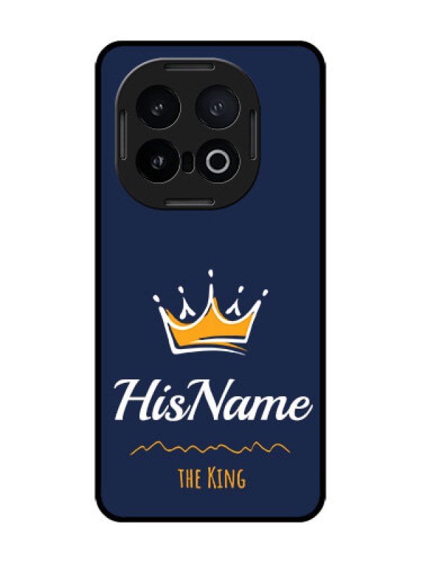 Custom iQOO 13 5G Custom Glass Phone CaseKing With Name Design