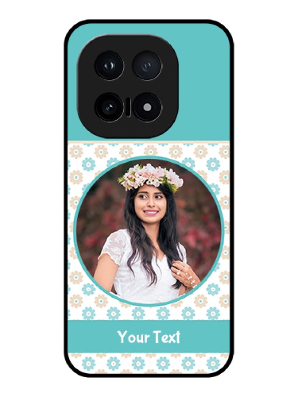Custom iQOO 15 5G Custom Glass Phone Case - Beautiful Flowers Design