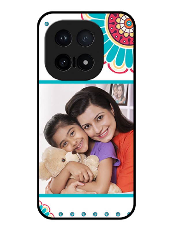 Custom iQOO 15 5G Custom Glass Phone Case - Flower Design