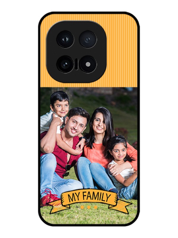 Custom iQOO 15 5G Custom Glass Phone Case - My Family Design