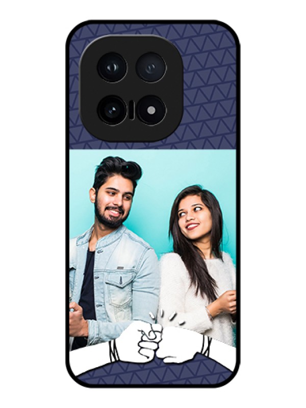 Custom iQOO 15 5G Custom Glass Phone Case - With Best Friends Design