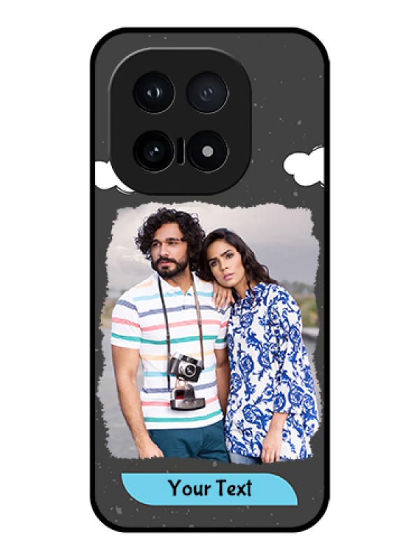 Custom iQOO 15 5G Custom Glass Phone Case - Splashes With Love Doodles Design