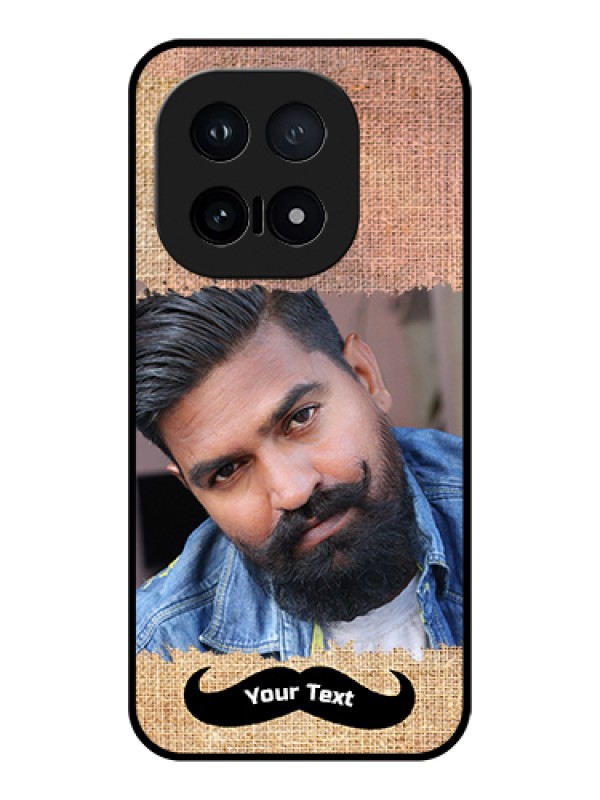 Custom iQOO 15 5G Custom Glass Phone Case - With Texture Design