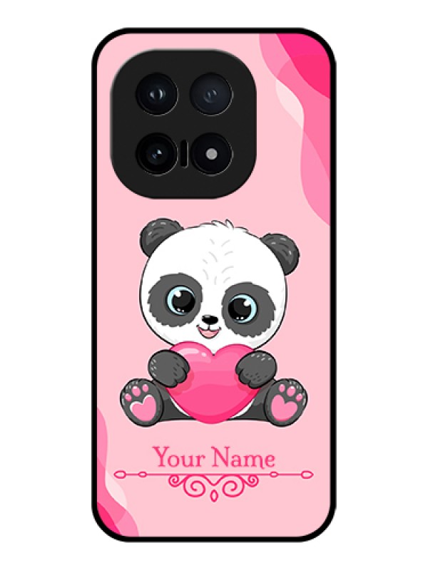 Custom iQOO 15 5G Custom Glass Phone Case - Cute Panda Design