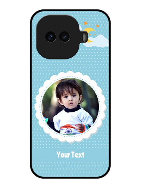 Custom iQOO 15R 5G Custom Glass Phone Case - Violet Pattern Design