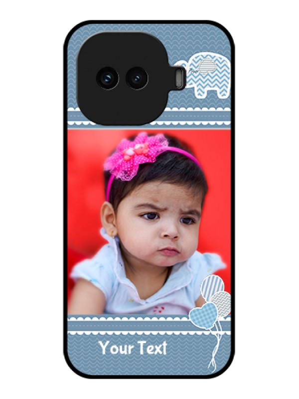 Custom iQOO 15R 5G Custom Glass Phone Case - With Kids Pattern Design