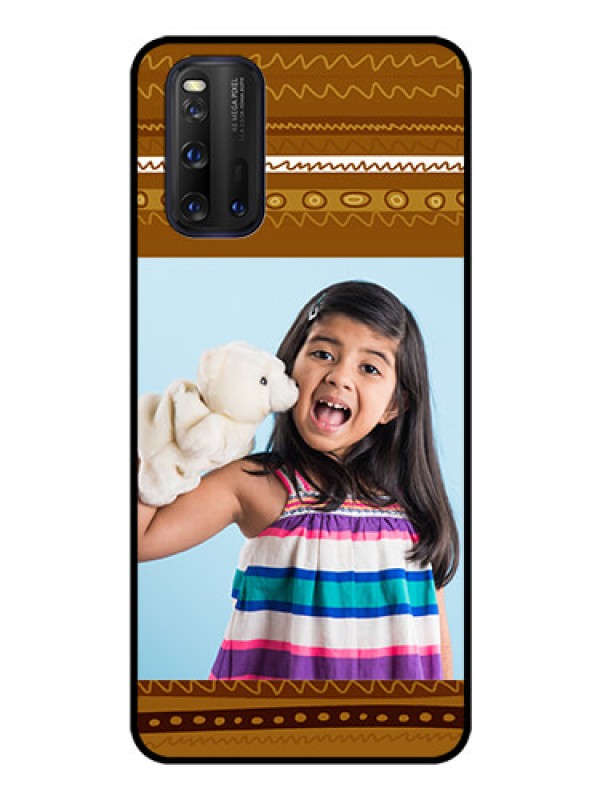 Custom iQOO 3 5G Custom Glass Phone Case - Friends Picture Upload Design 